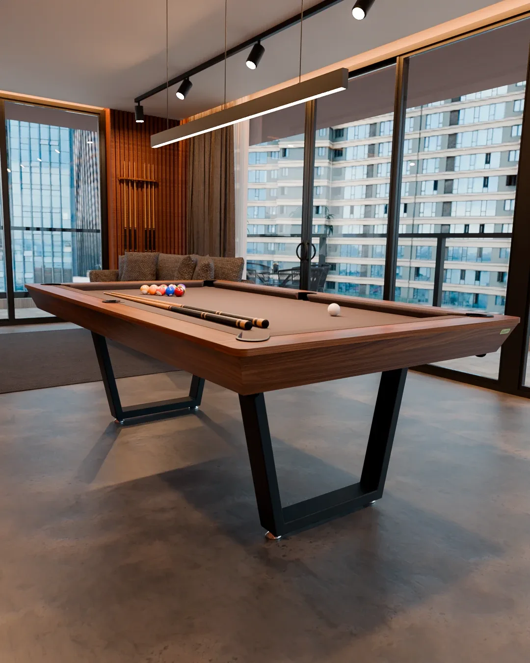 Mesa de Sinuca, Jantar e Uso Corporativo Atenas da Bilhart's