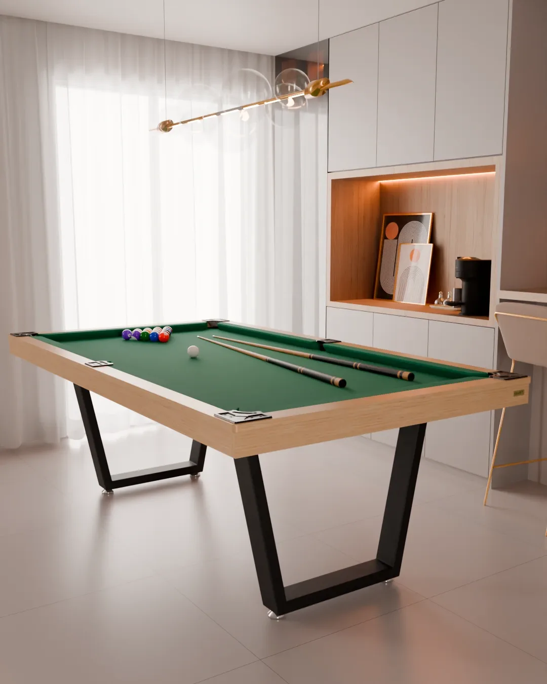 Mesa de Sinuca e Jantar Berlim da Bilhart's — foto 5