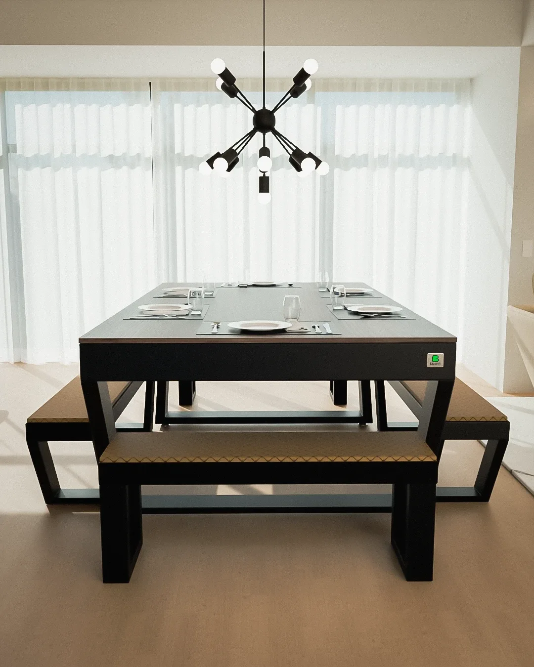 Mesa de Sinuca e Jantar Londres da Bilhart's — foto 9