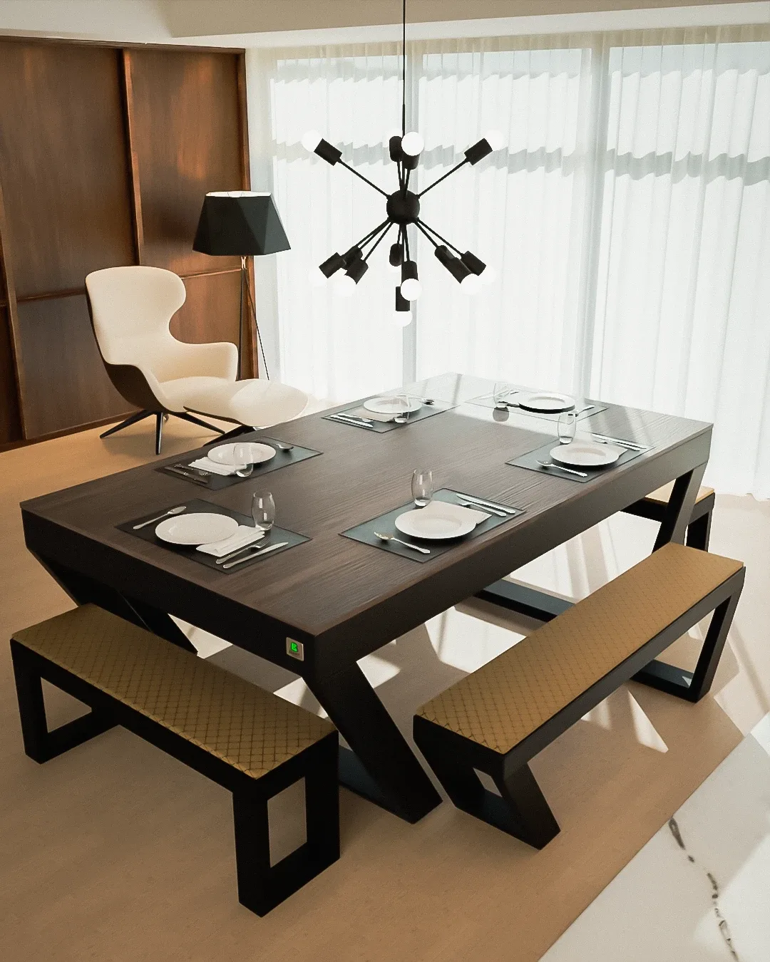 Mesa de Sinuca e Jantar Londres da Bilhart's — foto 11