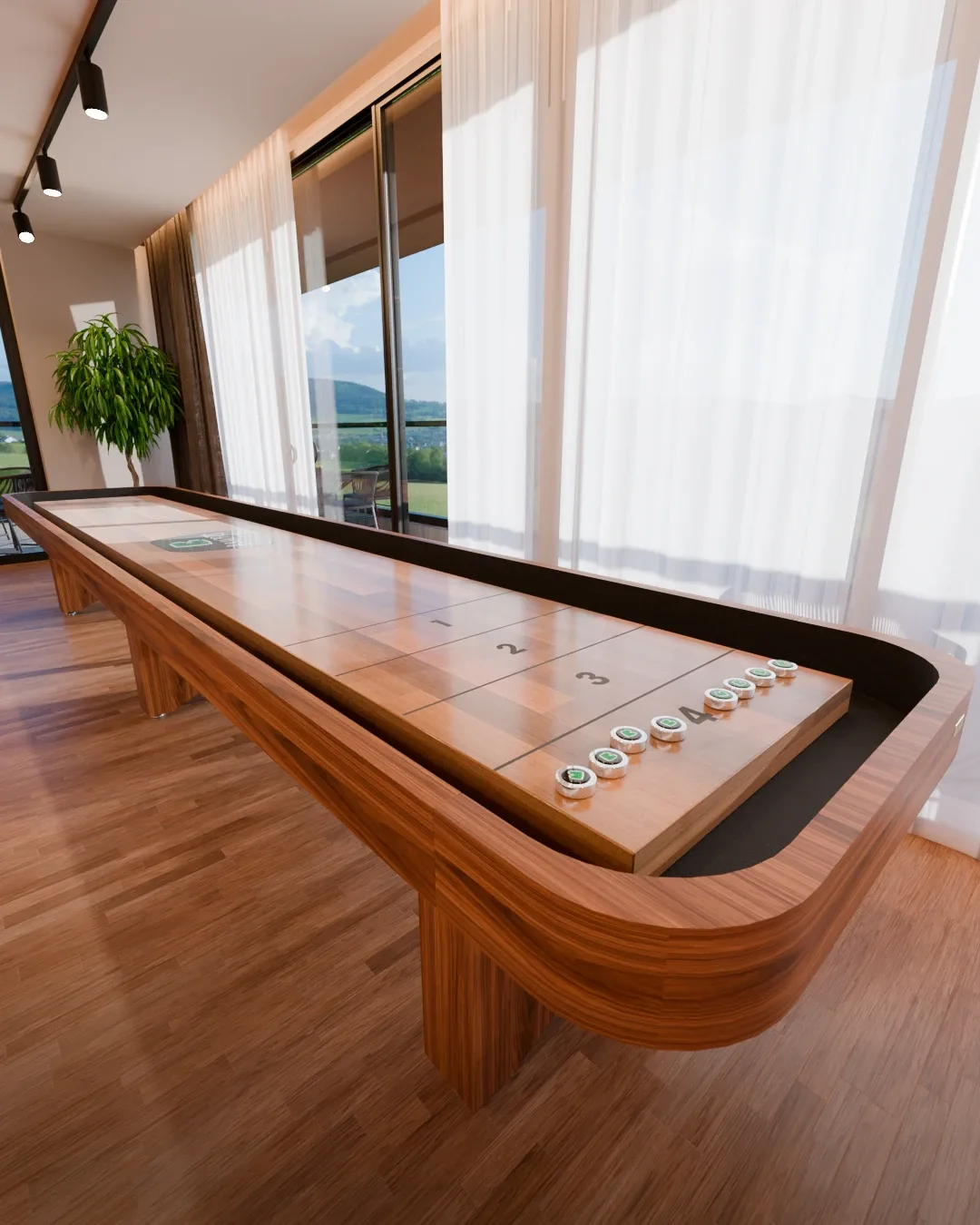 Mesa de Shuffleboard New York da Bilhart's — foto 3