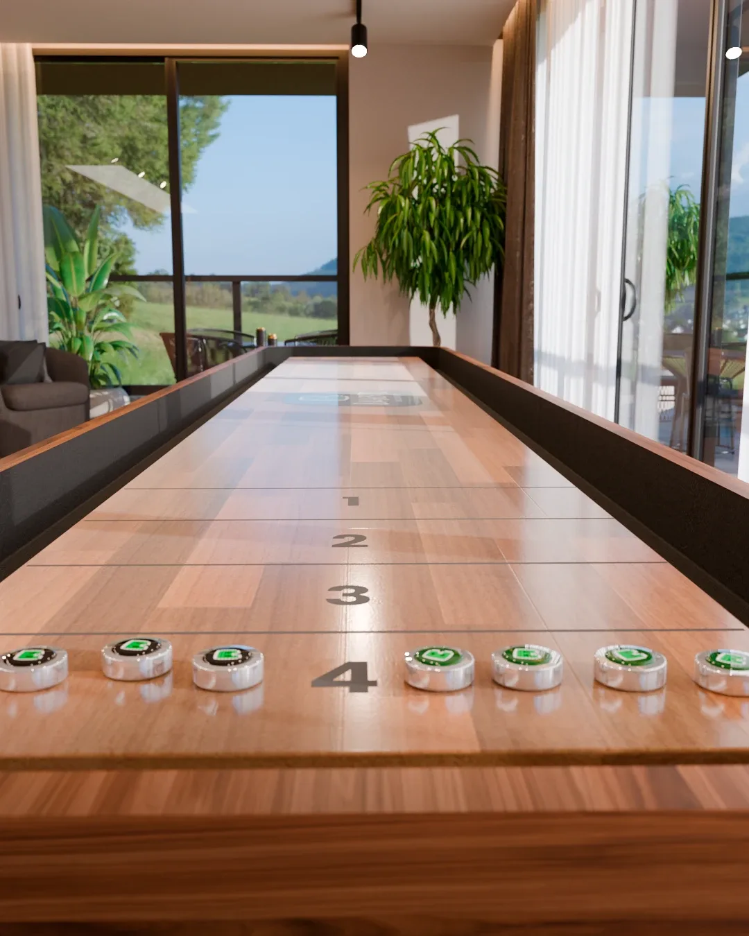 Mesa de Shuffleboard New York da Bilhart's — foto 2