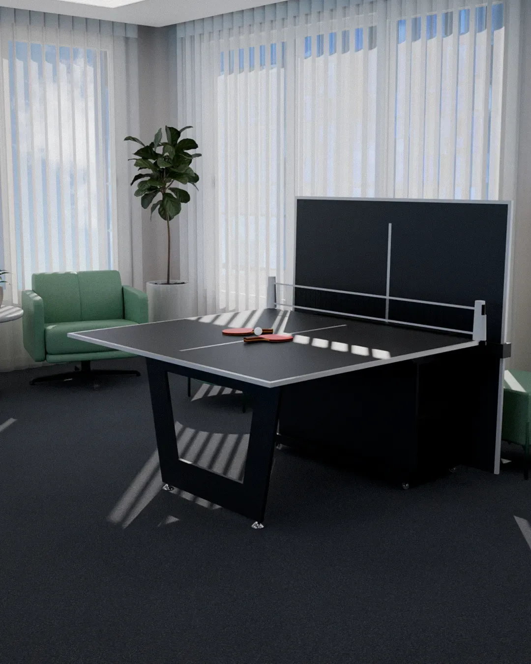 Tênis de Mesa Paris da Bilhart's — foto 5