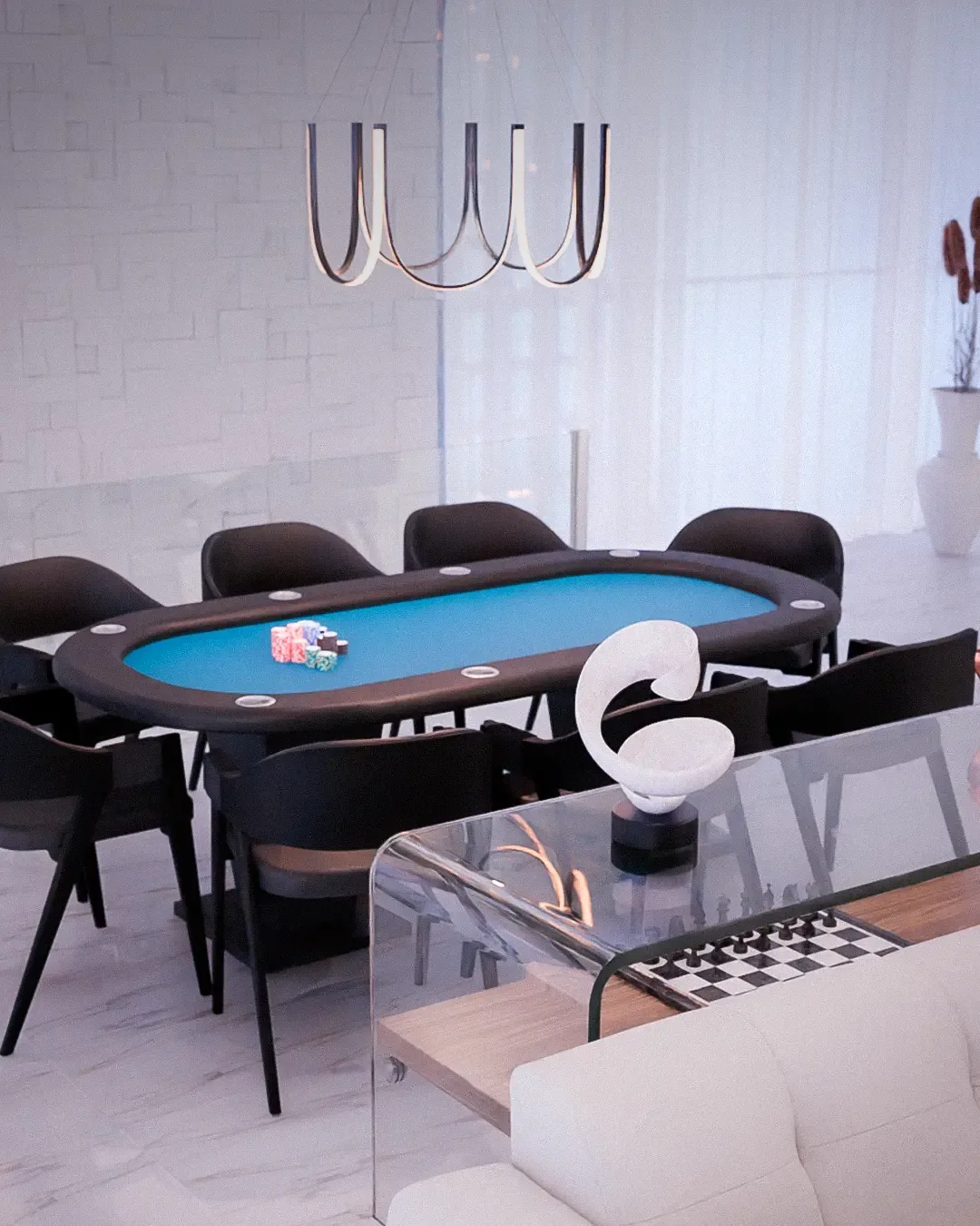 Mesa de Poker Oval da Bilhart's — foto 5