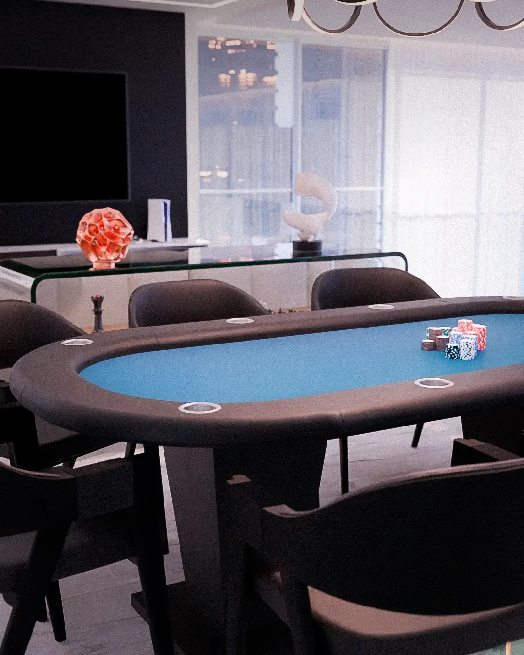 Mesa de Poker Oval da Bilhart's — foto 8