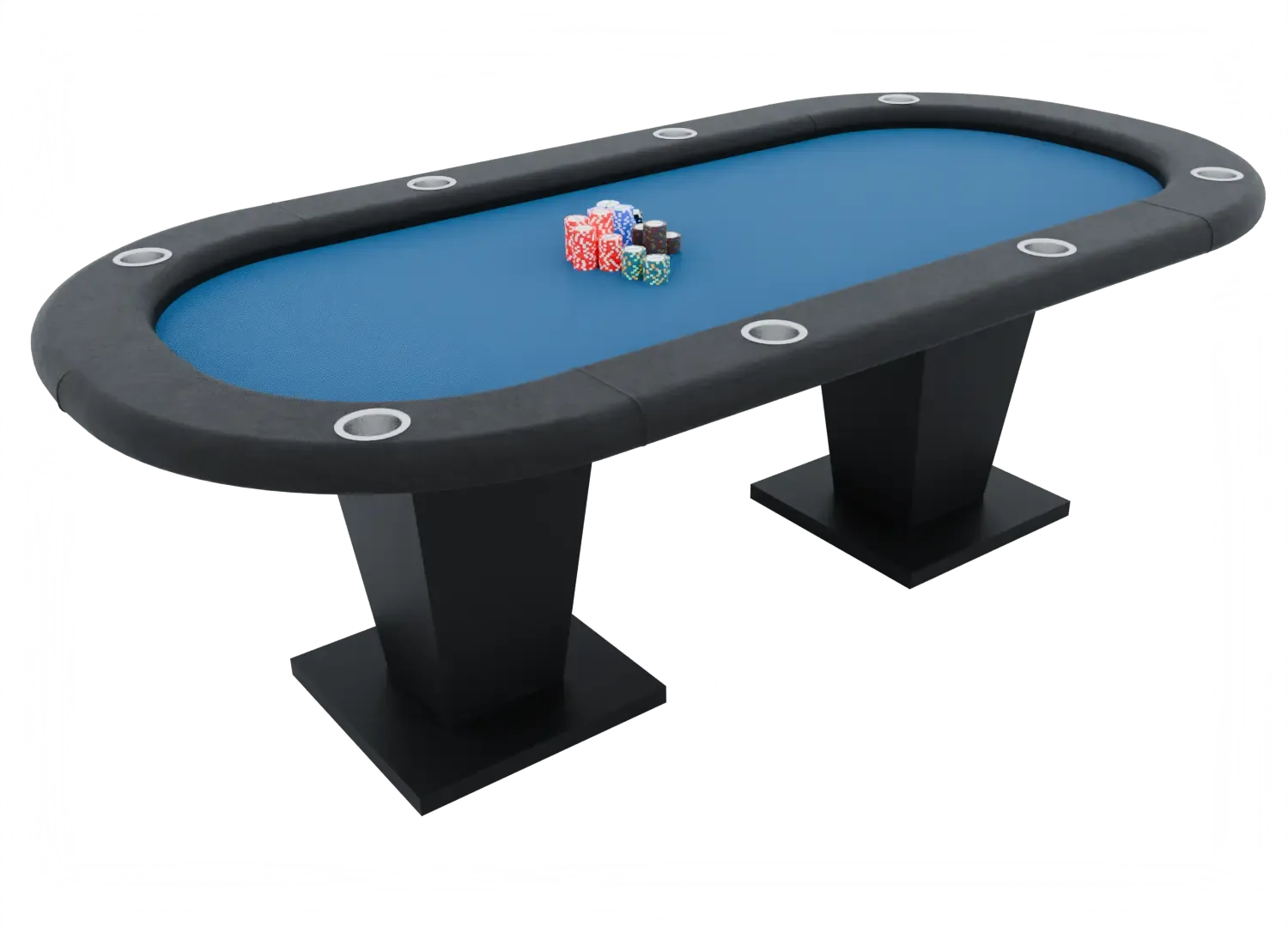 Mesa de Poker Oval da Bilhart's