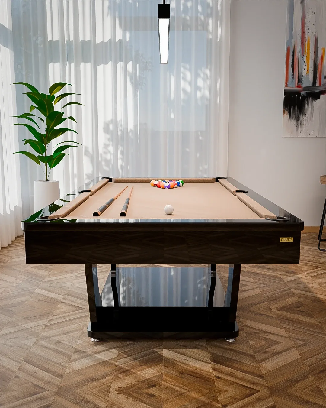Mesa de Sinuca Ravena Super Luxo da Bilhart's — foto 6