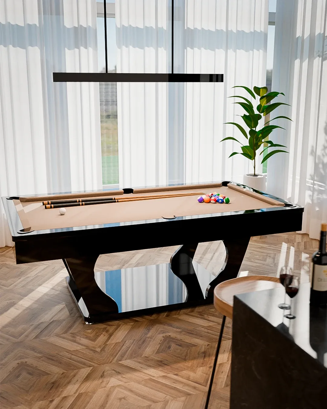 Mesa de Sinuca Ravena Super Luxo da Bilhart's — foto 3