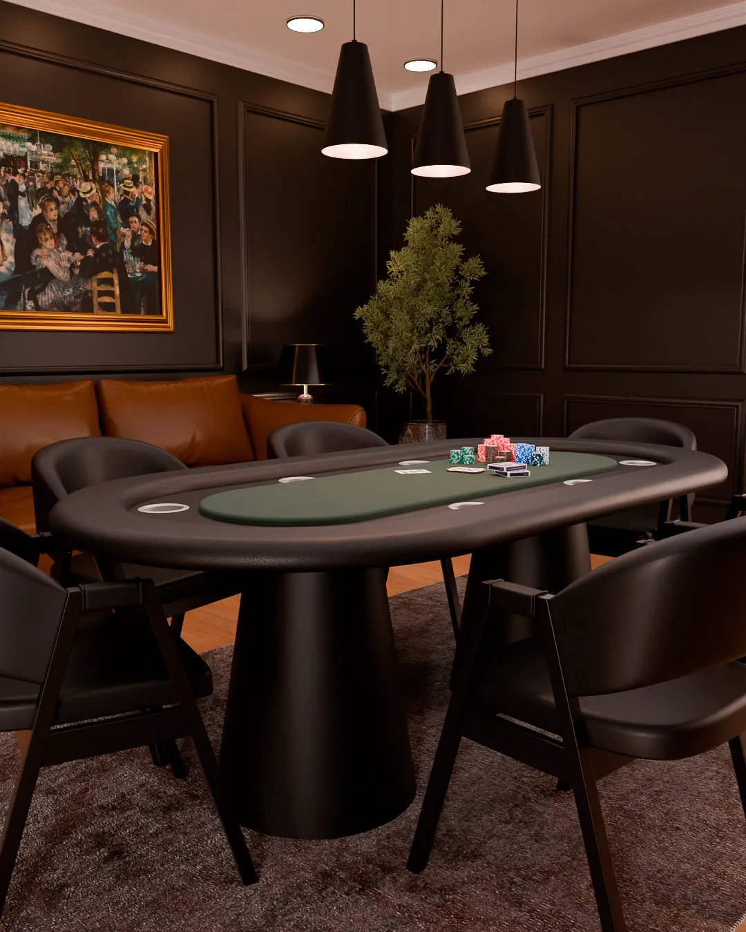 Mesa de Poker River da Bilhart's