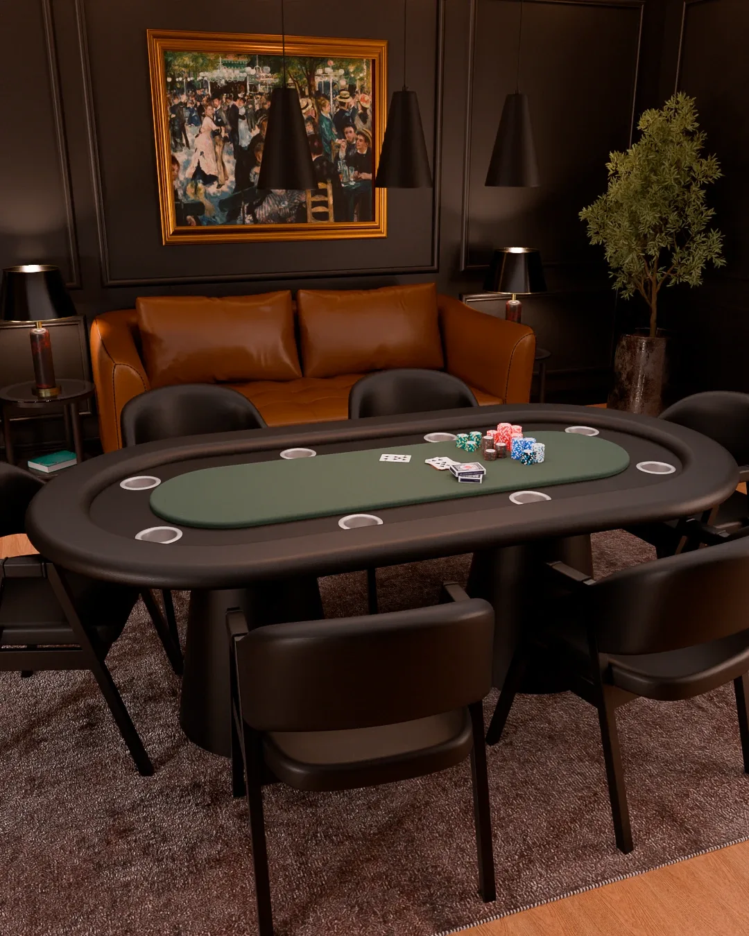 Mesa de Poker River da Bilhart's — foto 5