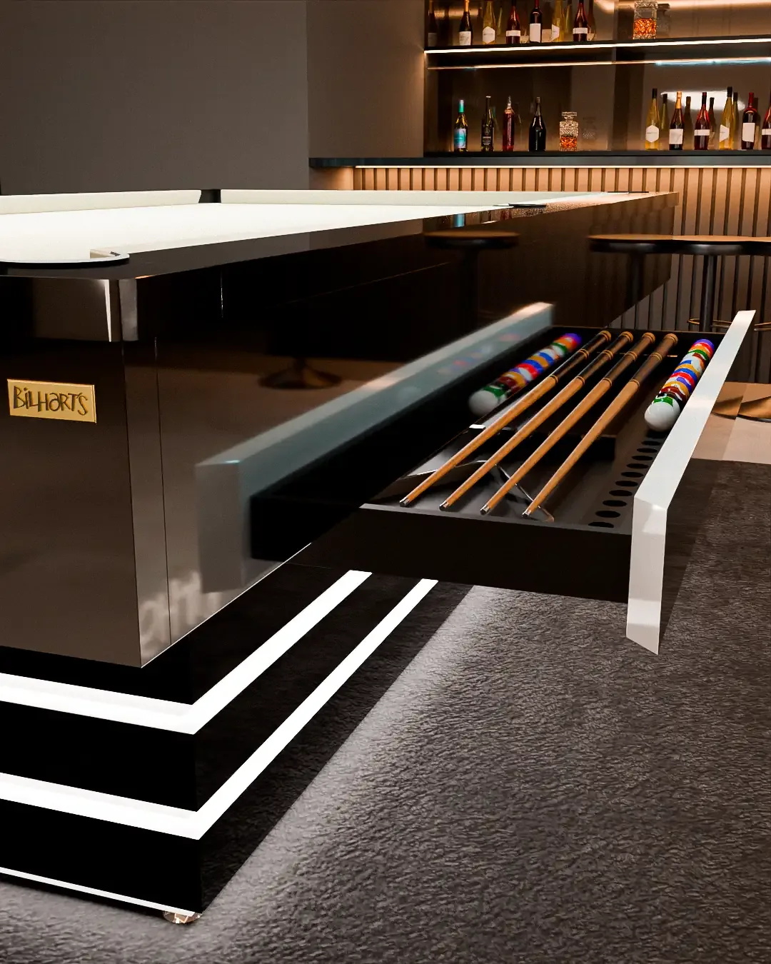 Mesa de Sinuca Space da Bilhart's — foto 6