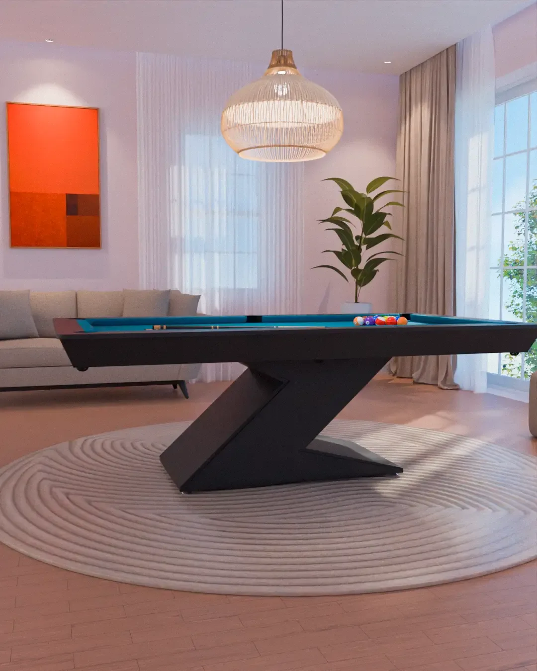 Mesa de Sinuca e Jantar Zenit Super Luxo da Bilhart's — foto 9