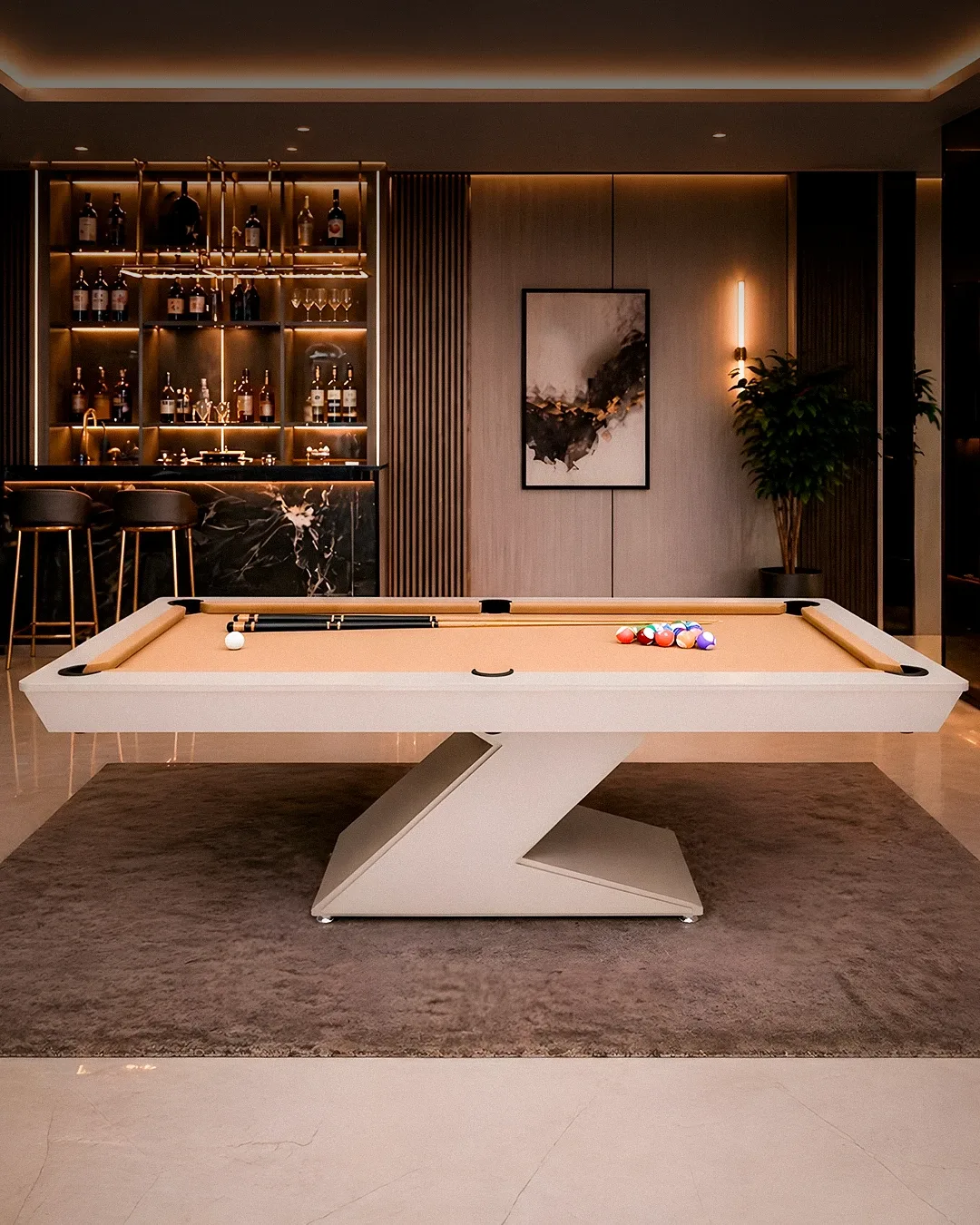 Mesa de Sinuca e Jantar Zenit Super Luxo da Bilhart's — foto 8